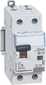 Фото Legrand DX3 411050 Автоматический выключатель дифференциального тока однополюсный 16А (тип AC, 6 кА)