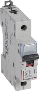 Фото Legrand DX3-E 407207 Автоматический выключатель однополюсный 16А (6 кА, B)