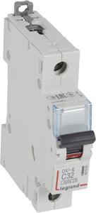 Фото Legrand DX3-E 407266 Автоматический выключатель однополюсный 32А (6 кА, C)