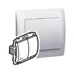 Фото Legrand Valena 771021 Выключатель 2-клавишный (10 А, под рамку, с/у, белый)