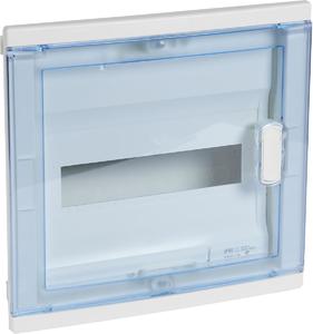 Фото Legrand 001421 Nedbox Шкаф встраиваемый 12+2М дымчатая дверь