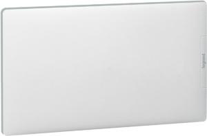 Фото Legrand 401766 Practibox Бокс распределительный скрытого монтажа - IP40 IK07 - 1 рейка - 18М. - с клеммниками заземления и нейтрали - белая дверь