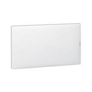 Фото Legrand 401716 Practibox Распределительный бокс скрытого монтажа IP40 IK07 1 рейка 18М с клеммиком заземления белая дверь