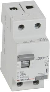 Фото Legrand RX3 402032 Выключатель дифференциального тока двухполюсный 25А 0.3А (тип AC)