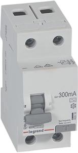 Фото Legrand RX3 402033 Выключатель дифференциального тока двухполюсный 40А 0.3А (тип AC)
