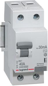 Фото Legrand RX3 402025 Выключатель дифференциального тока двухполюсный 40А 0.03А (тип AC)