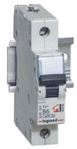 Фото Legrand TX3 403970 Автоматический выключатель однополюсный 10А (6 кА, B)