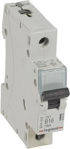 Фото Legrand TX3 403860 Автоматический выключатель однополюсный 16А (10 кА, B)