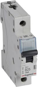 Фото Legrand TX3 403862 Автоматический выключатель однополюсный 25А (10 кА, B)