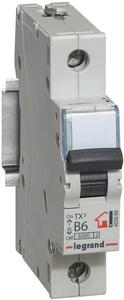 Фото Legrand TX3 403969 Автоматический выключатель однополюсный 6А (6 кА, B)