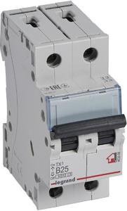 Фото Legrand TX3 403988 Автоматический выключатель двухполюсный 25А (10 кА, B)