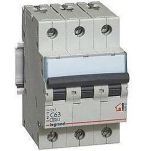 Фото Legrand TX3 404056 Автоматический выключатель трехполюсный 16А (10 кА, C)