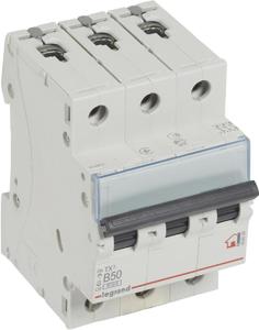 Фото Legrand TX3 404005 Автоматический выключатель трехполюсный 50А (6 кА, B)