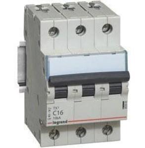 Фото Legrand TX3 403941 Автоматический выключатель трехполюсный 6А (10 кА, C)