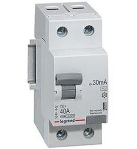 Фото Legrand TX3 403040 Выключатель дифференциального тока двухполюсный 63А 0.3А (тип AC)