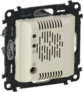 Фото Legrand Valena Life 752240 Выключатель 1-клавишный (6 А, под рамку, с/у, с подсветкой, бежевый)