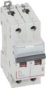 Фото Legrand DX3 407792 Автоматический выключатель двухполюсный 1А (10 кА, C)