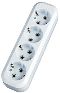 Фото EKF AKB16-4 Колодка 4 гн. 16А 3,5кВт с/з Эксперт PROxima
