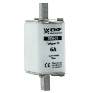 Фото EKF fus-33/160/100 Плавкая вставка ППН-33 160/100А габарит 00 PROxima
