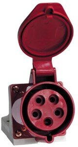 Фото EKF ps-135-63-380 Розетка стационарная наружная 135 3Р+РЕ+N 63А 380В IP67 PROxima