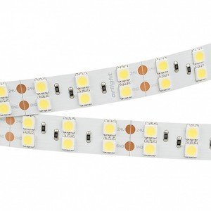 Фото Arlight RT 2 Day White 2x2 013759 Светодиодная лента 24В (5060, IP33, 600 LED, LUX, 5 м)