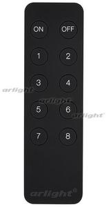 Фото Arlight 020097 SR-2833K8 Black (диммер 8 зон) пульт