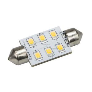 Фото Arlight 019428 Автолампа ARL-F37-6E Warm White (10-30V, 6 LED 2835)