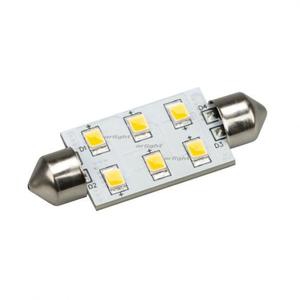 Фото Arlight 019421 Автолампа ARL-F42-6E White (10-30V, 6 LED 2835)