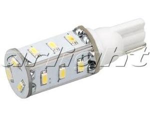 Фото Arlight 019433 Автолампа ARL-T10-15N1 Warm White (10-30V, 15 LED 3014)