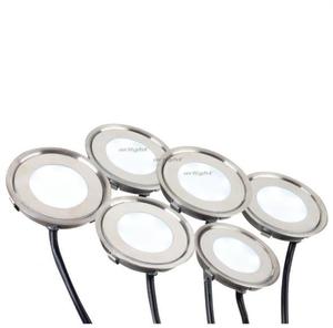 Фото Arlight 018238 Набор KT-R-6x0.5W LED Day White 12V (круг)