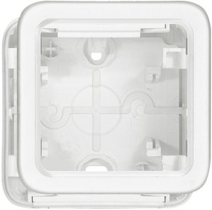 Фото Legrand Plexo 070741 Установочная коробка (антибакт. покрытие, белая)