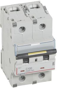Фото Legrand DX3 409229 Автоматический выключатель двухполюсный 100А (16 кА, C)