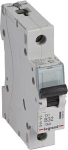 Фото Legrand TX3 403863 Автоматический выключатель однополюсный 32А (10 кА, B)