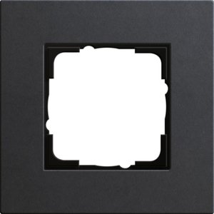 Фото Gira Esprit Linoleum-Multiplex 0211226 Рамка 1-постовая (антрацит)