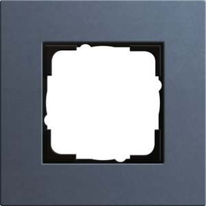 Фото Gira Esprit Linoleum-Multiplex 0211227 Рамка 1-постовая (синяя)