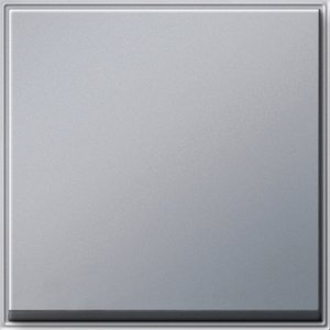 Фото Gira TX_44 029665 Клавиша одиночная (алюминий)