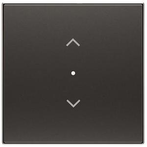 Фото ABB Sky Niessen 2CLA852623A1501 Клавиша одиночная для жалюзи (с подсветкой, черный бархат)