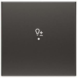 Фото ABB Sky Niessen 2CLA852625A1501 Клавиша одиночная (с подсветкой, черный бархат)