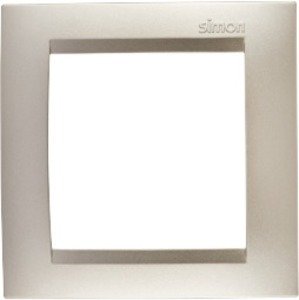 Фото Simon Simon 15 1500610-034 Рамка 1-постовая (шампань)