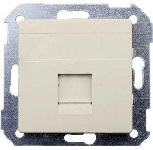 Фото Simon Simon 82 82005-31 Крышка розетки информационной (RJ45/RJ12, слоновая кость)