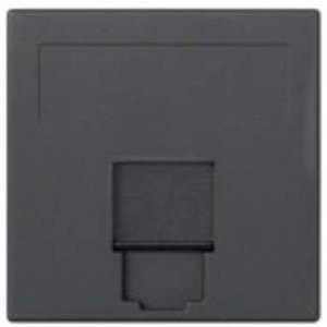 Фото Simon 500 Cima 50000085-038 Адаптер для RJ45 (шторки, графит)