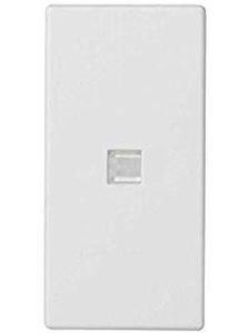 Фото Simon Connect K113-9 Клавиша одиночная (1 модуль, подсветка, белая)
