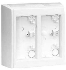 Фото Simon Connect S-Pro SBC200-14 Коробка монтажная 2 модуля (накладная, графит)