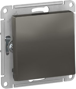 Фото Schneider Electric AtlasDesign ATN000971 Переключатель перекрестный одноклавишный (10 А, под рамку, скрытая установка, сталь)