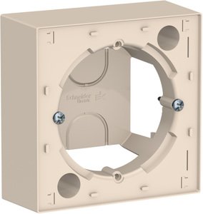 Фото Schneider Electric AtlasDesign ATN000200 Коробка для наружного монтажа (вертикальная, бежевая)