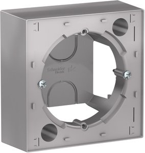 Фото Schneider Electric AtlasDesign ATN000300 Коробка для наружного монтажа (вертикальная, алюминий)