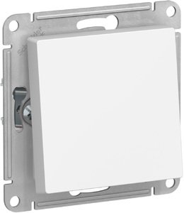 Фото Schneider Electric AtlasDesign Aqua ATN440161 Переключатель одноклавишный (IP44, 10 А, под рамку, скрытая установка, белый)