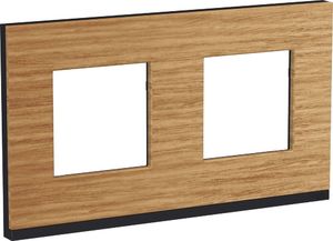 Фото Schneider Electric Unica Studio Pure NU600484 Рамка 2-постовая/4-модульная (универсальная, дуб)
