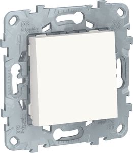 Фото Schneider Electric Unica New NU520318 Переключатель одноклавишный (10 А, под рамку, скрытая установка, белый)