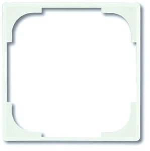 Фото ABB Basic55 2CKA001726A0218 Вставка декоративная в рамку (альпийский белый)